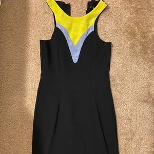 Naven tank top dress green and blue